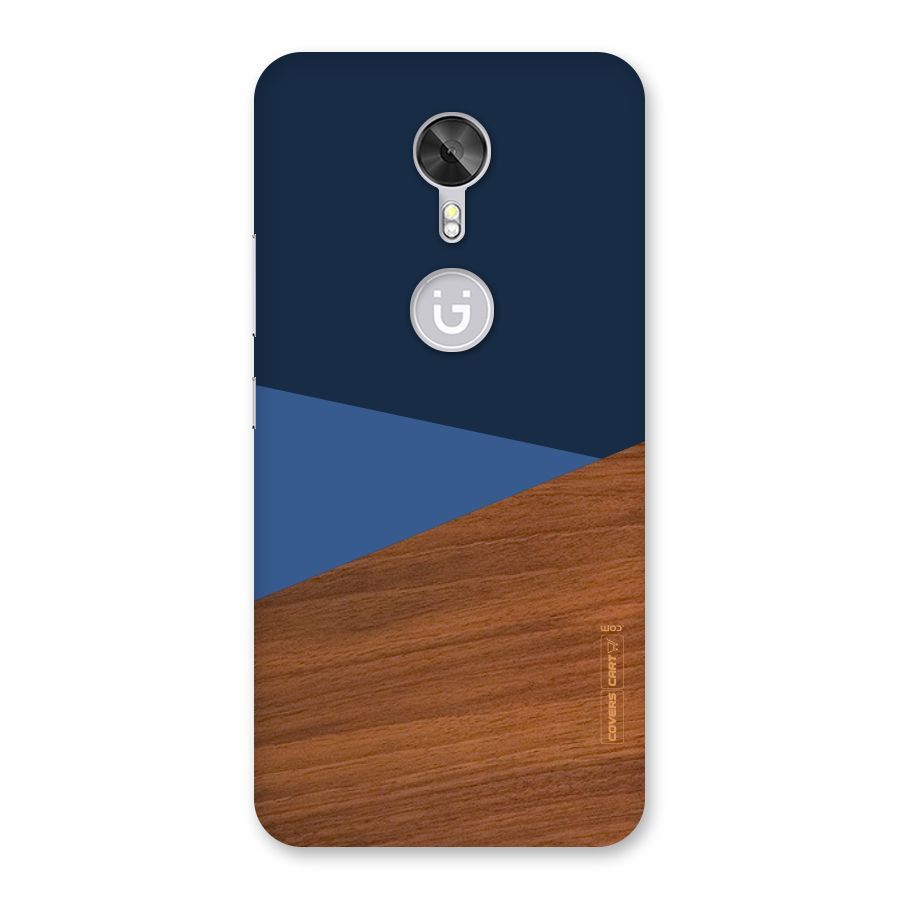 Crossed Lines Pattern Back Case for Gionee A1
