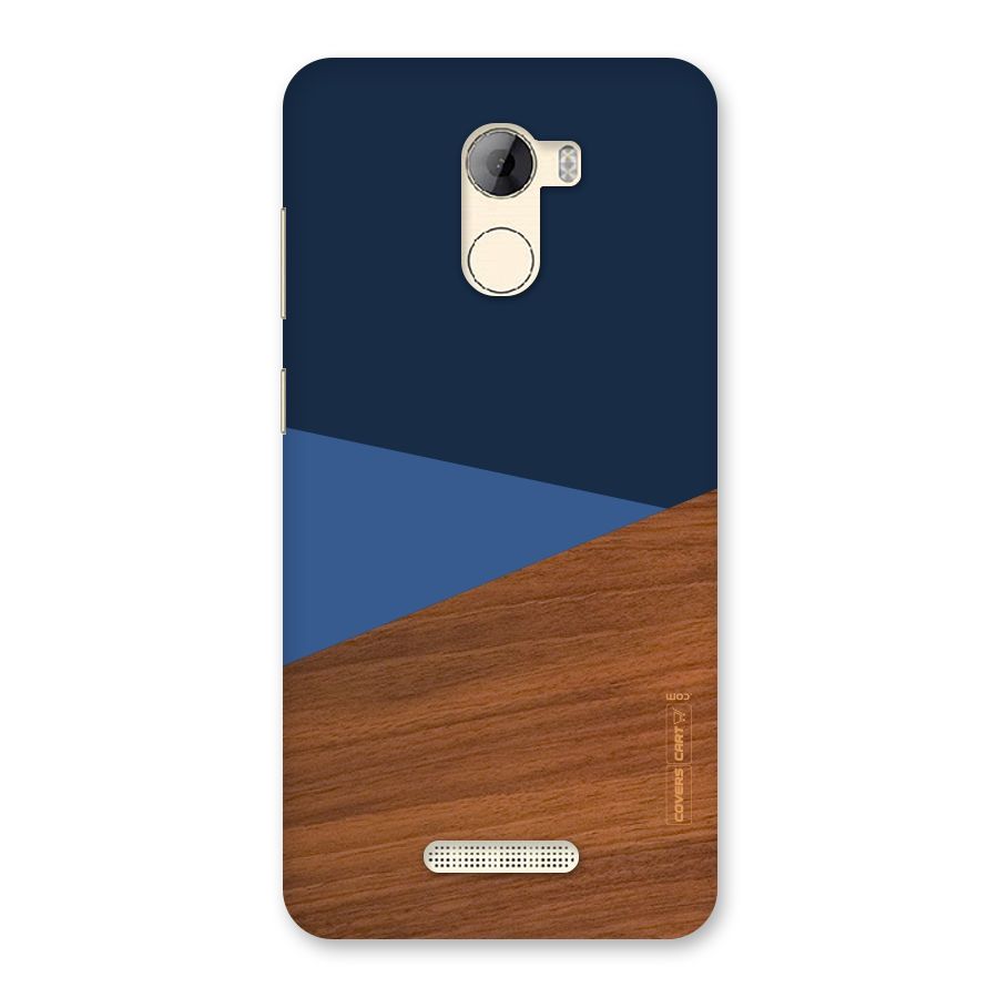 Crossed Lines Pattern Back Case for Gionee A1 LIte