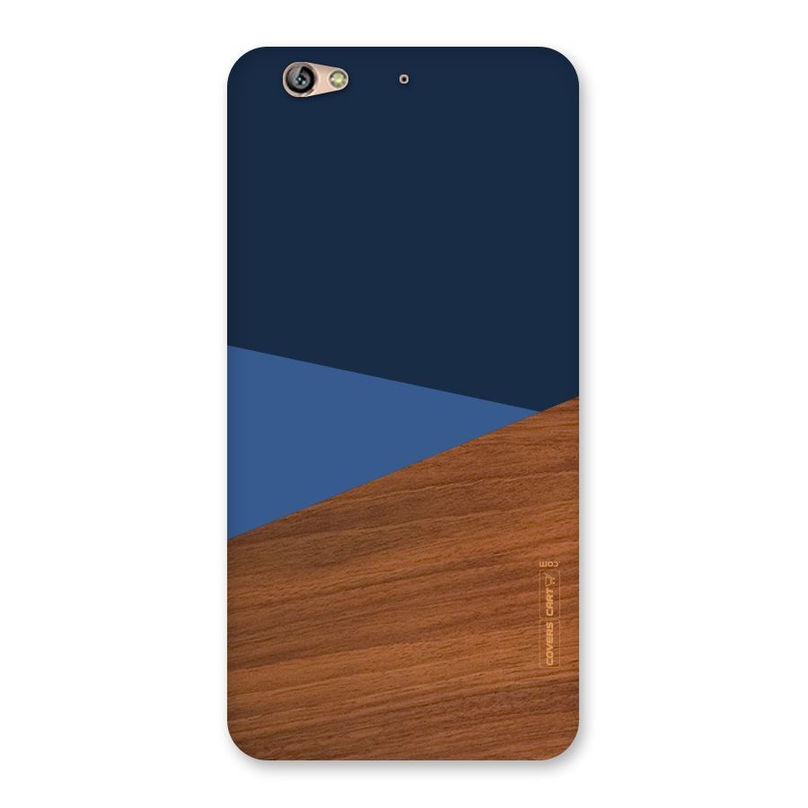 Crossed Lines Pattern Back Case for Gionee S6