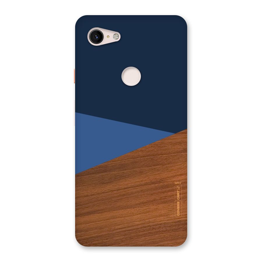 Crossed Lines Pattern Back Case for Google Pixel 3 XL