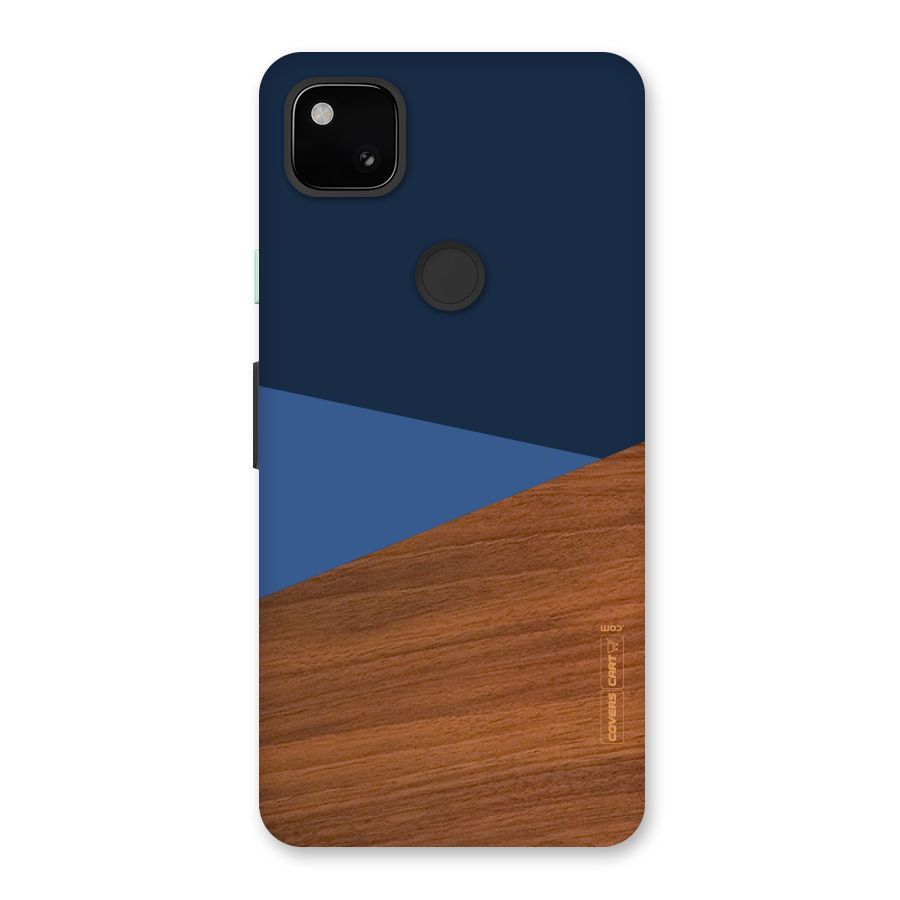Crossed Lines Pattern Back Case for Google Pixel 4a