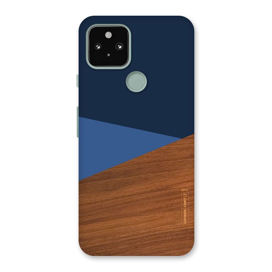 Crossed Lines Pattern Back Case for Google Pixel 5