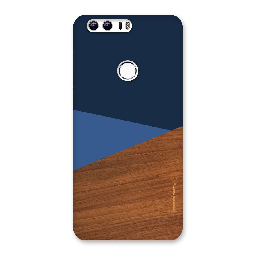 Crossed Lines Pattern Back Case for Honor 8
