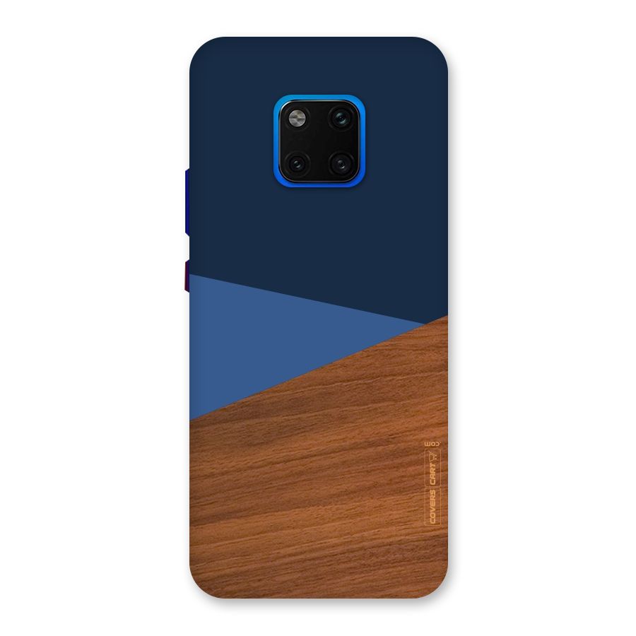 Crossed Lines Pattern Back Case for Huawei Mate 20 Pro