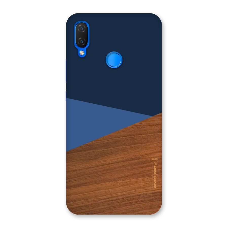 Crossed Lines Pattern Back Case for Huawei P Smart+
