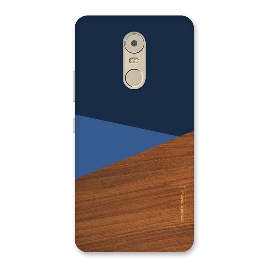 Crossed Lines Pattern Back Case for Lenovo K6 Note