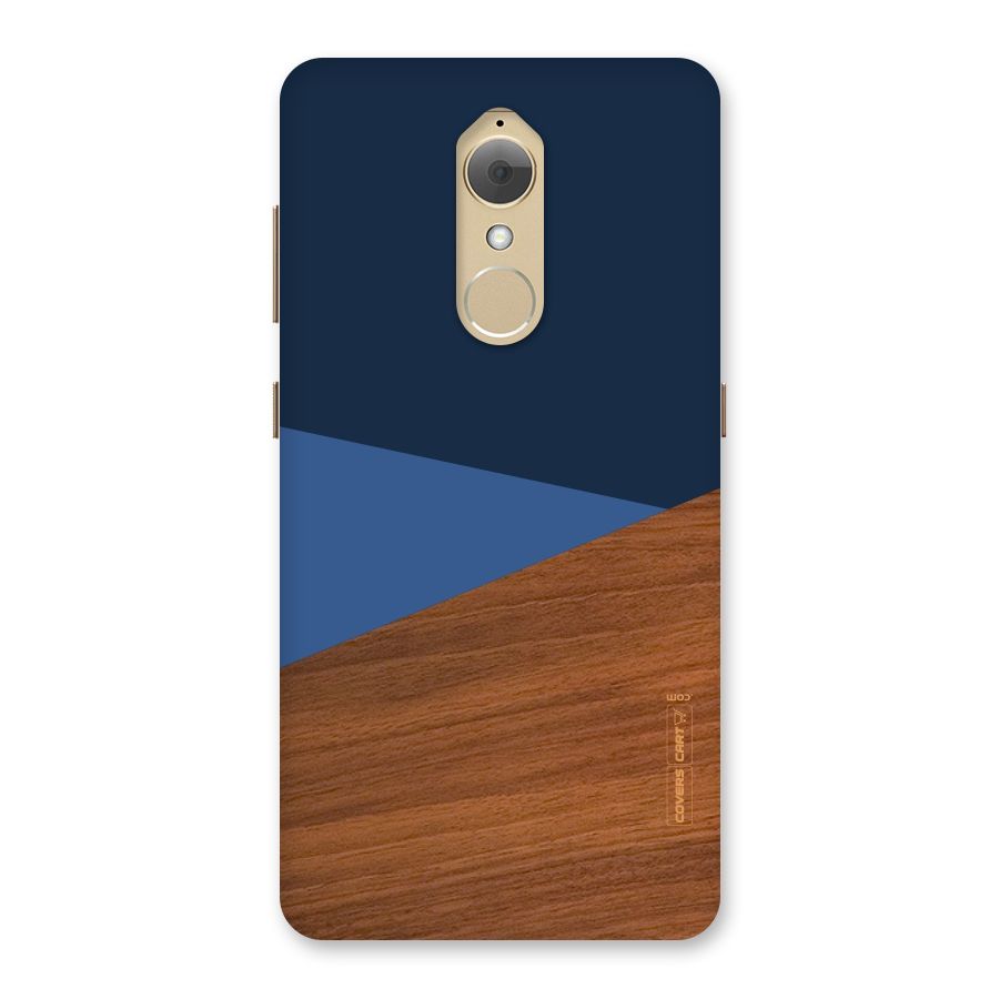 Crossed Lines Pattern Back Case for Lenovo K8
