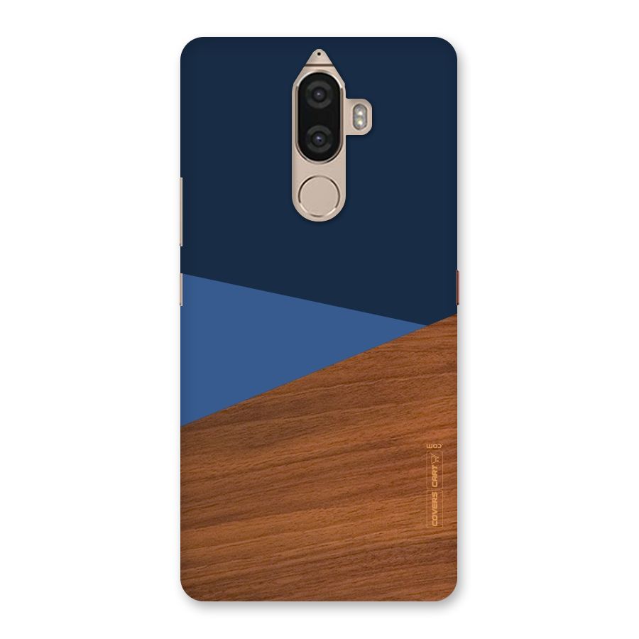 Crossed Lines Pattern Back Case for Lenovo K8 Note