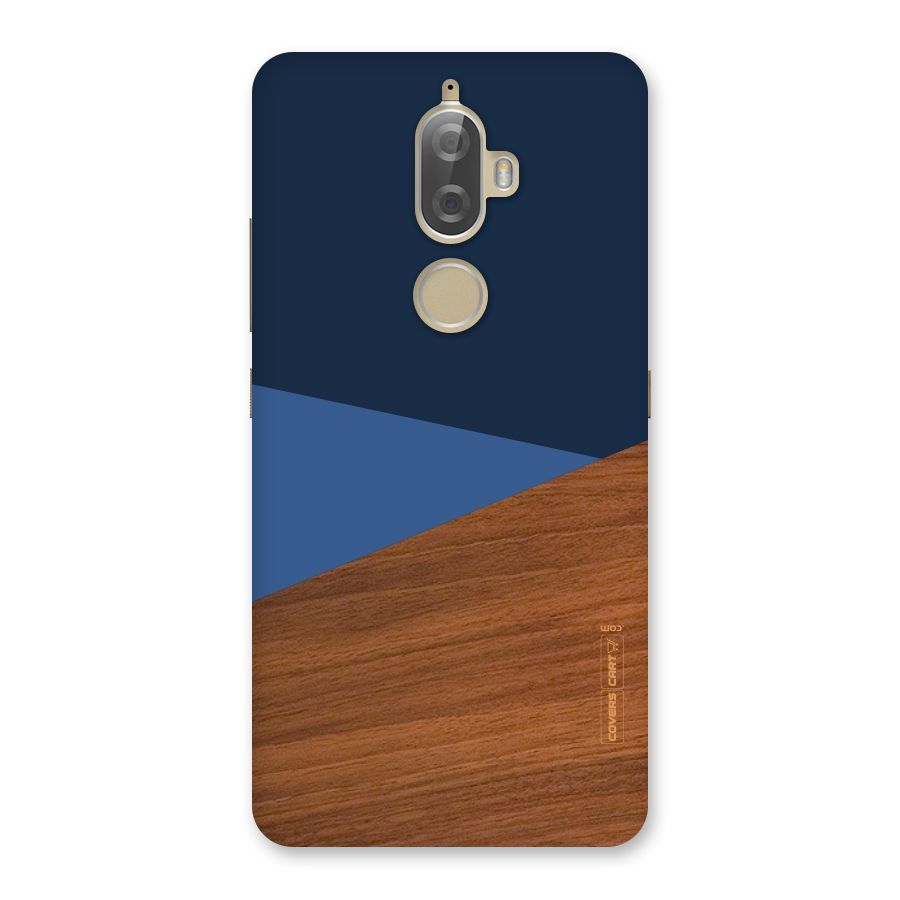 Crossed Lines Pattern Back Case for Lenovo K8 Plus
