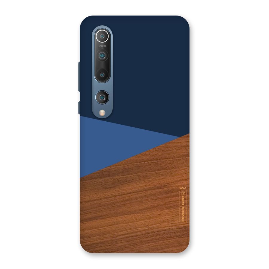 Crossed Lines Pattern Back Case for Mi 10