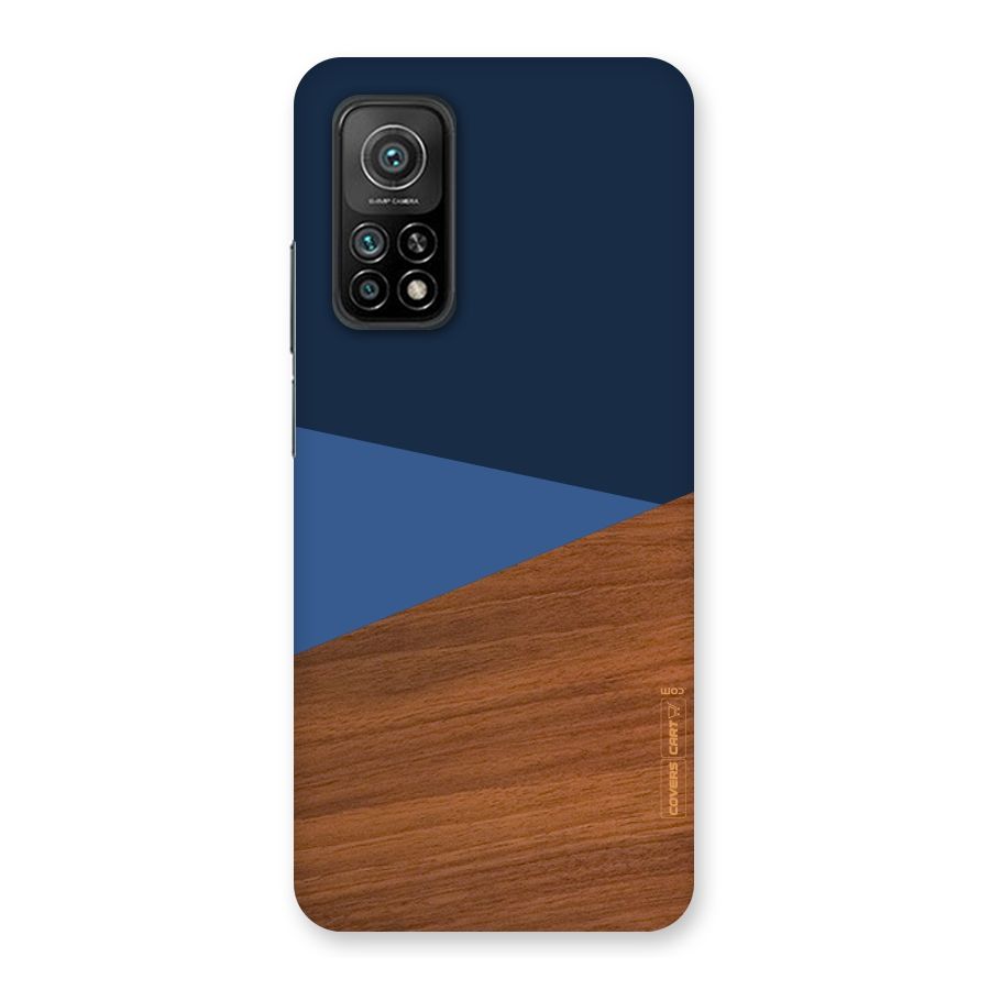 Crossed Lines Pattern Back Case for Mi 10T Pro 5G