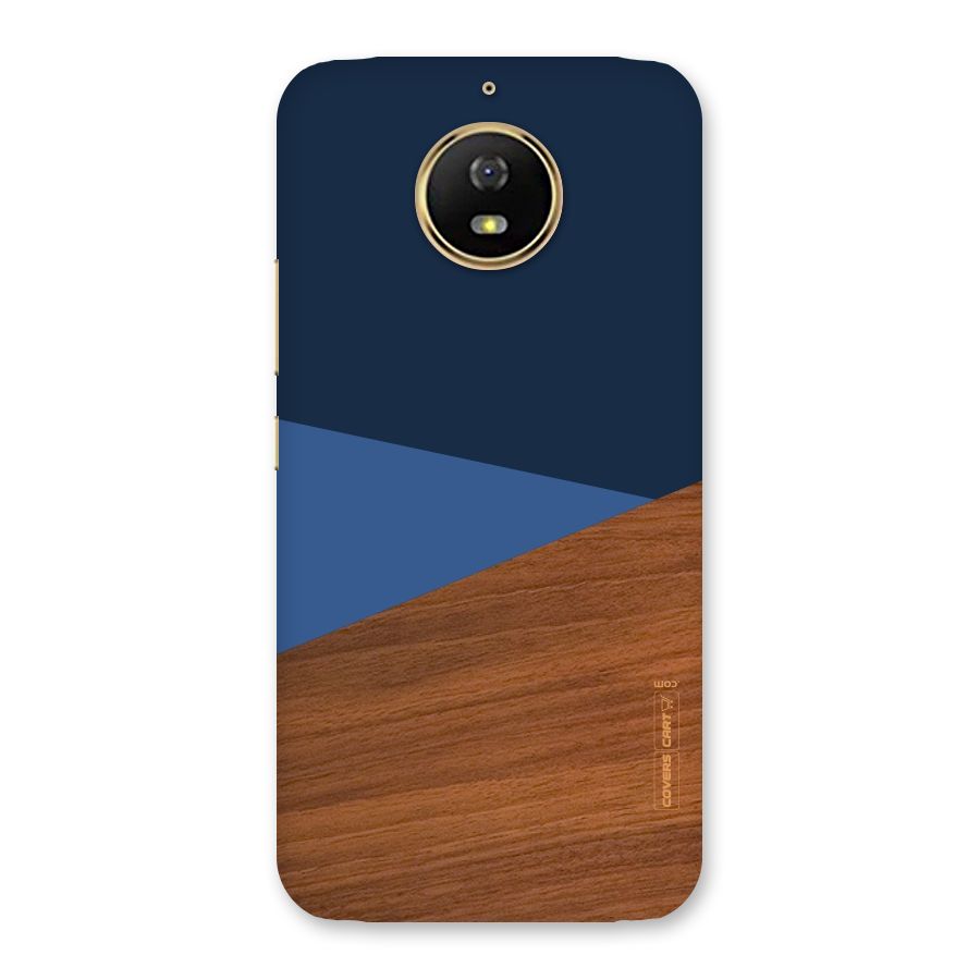 Crossed Lines Pattern Back Case for Moto G5s
