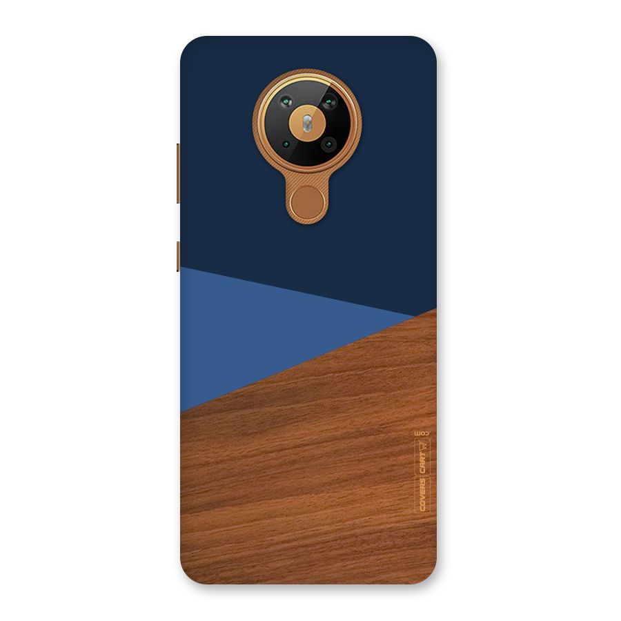 Crossed Lines Pattern Back Case for Nokia 5.3