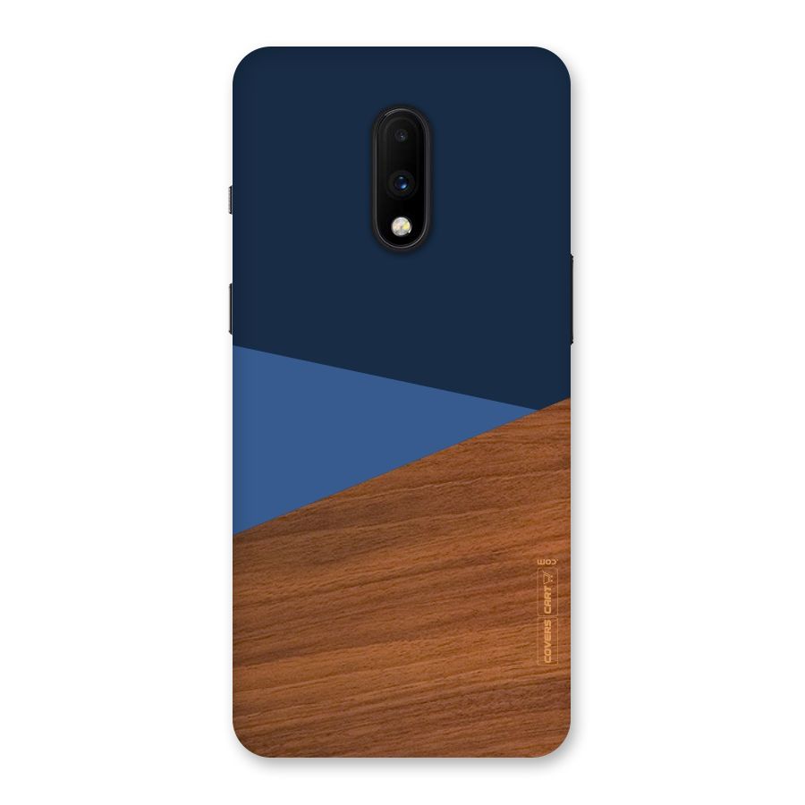 Crossed Lines Pattern Back Case for OnePlus 7