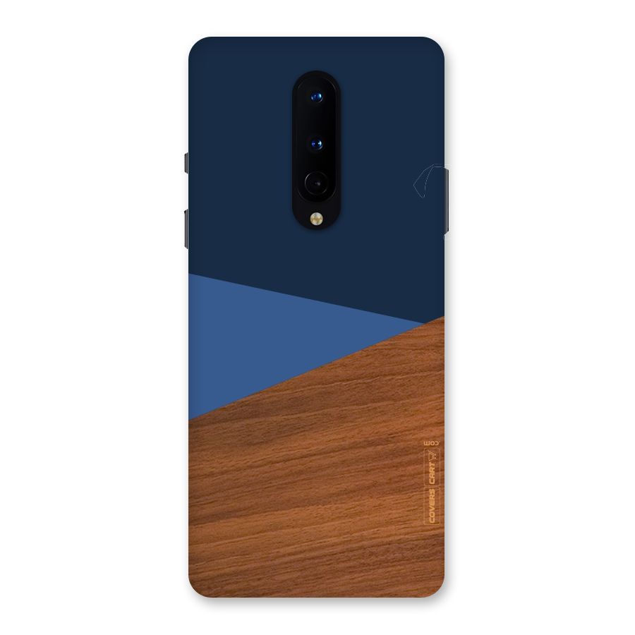Crossed Lines Pattern Back Case for OnePlus 8