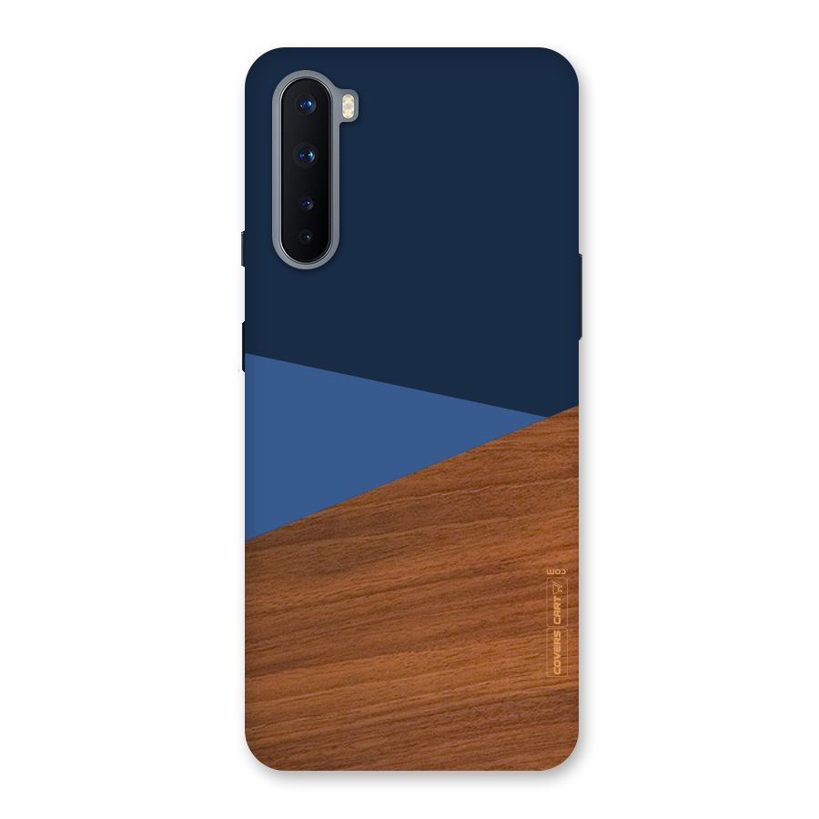 Crossed Lines Pattern Back Case for OnePlus Nord