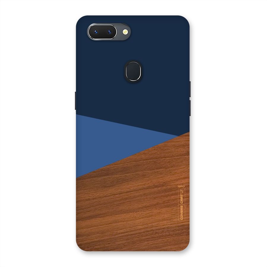 Crossed Lines Pattern Back Case for Oppo Realme 2
