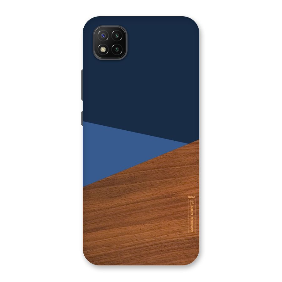 Crossed Lines Pattern Back Case for Poco C3