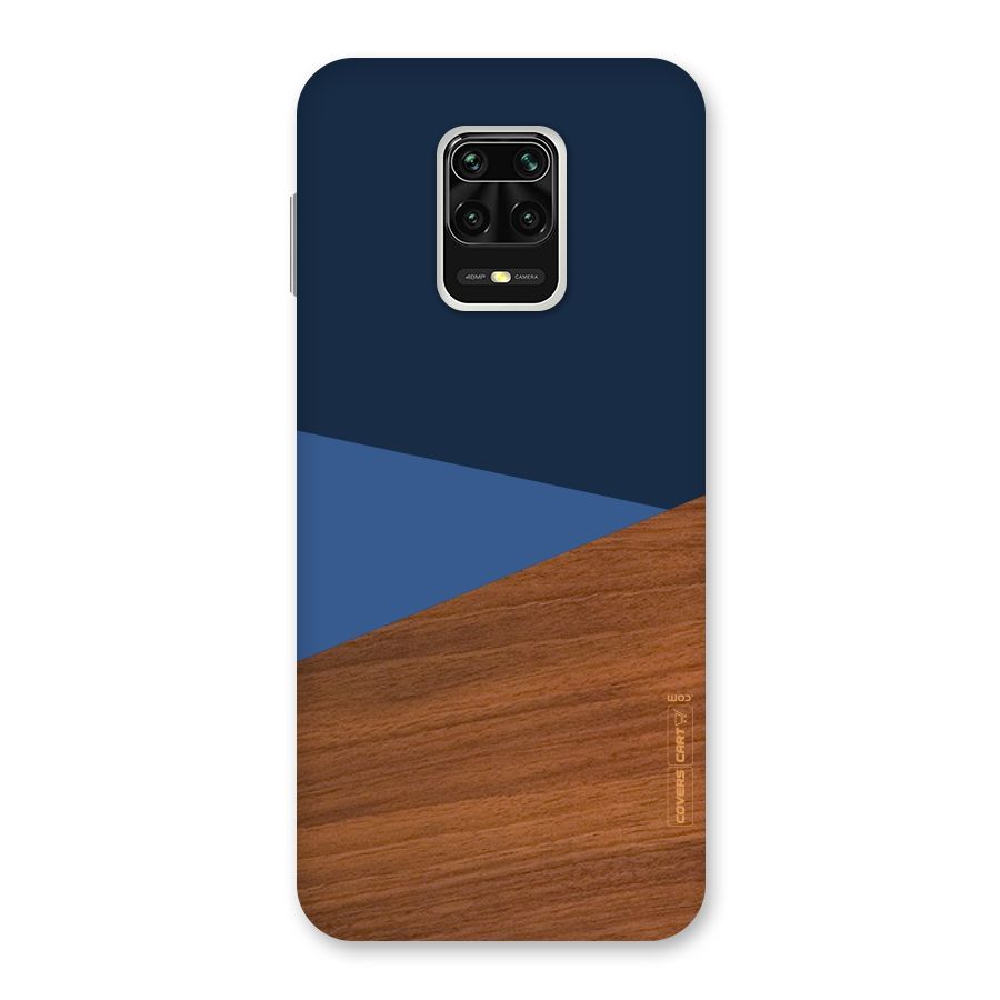 Crossed Lines Pattern Back Case for Poco M2 Pro