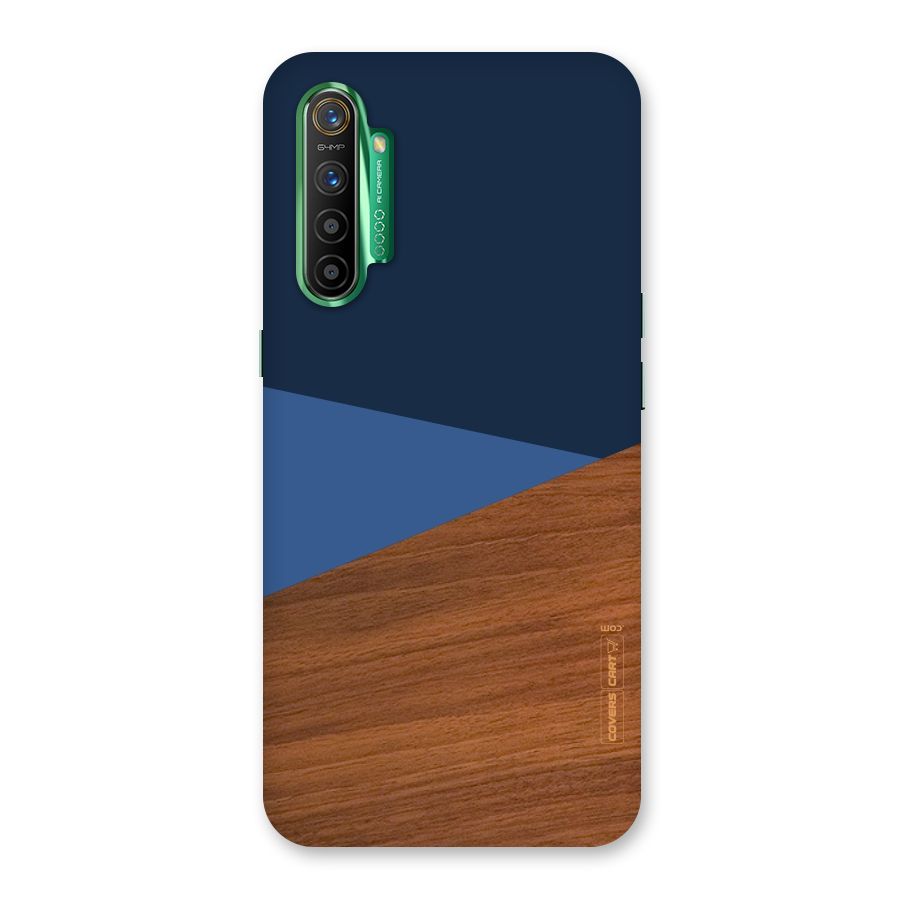 Crossed Lines Pattern Back Case for Realme X2