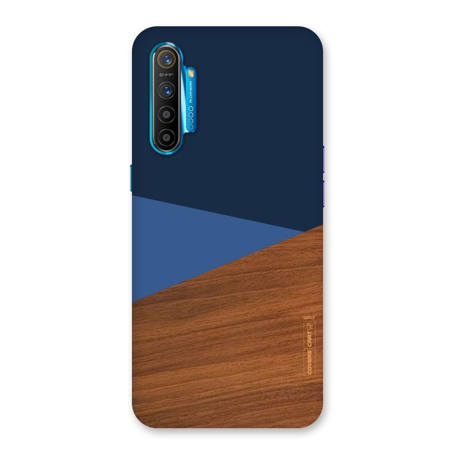 Crossed Lines Pattern Back Case for Realme XT