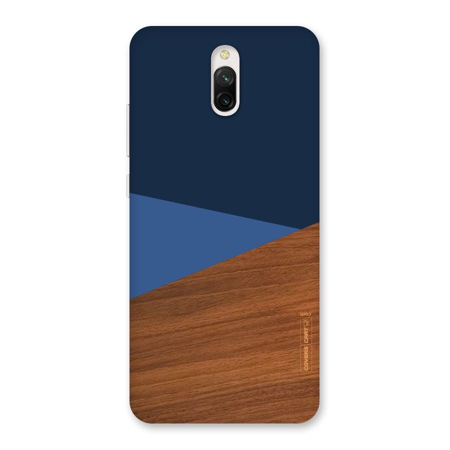 Crossed Lines Pattern Back Case for Redmi 8A Dual
