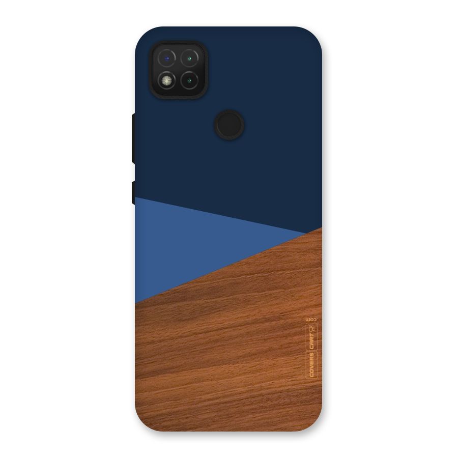 Crossed Lines Pattern Back Case for Redmi 9