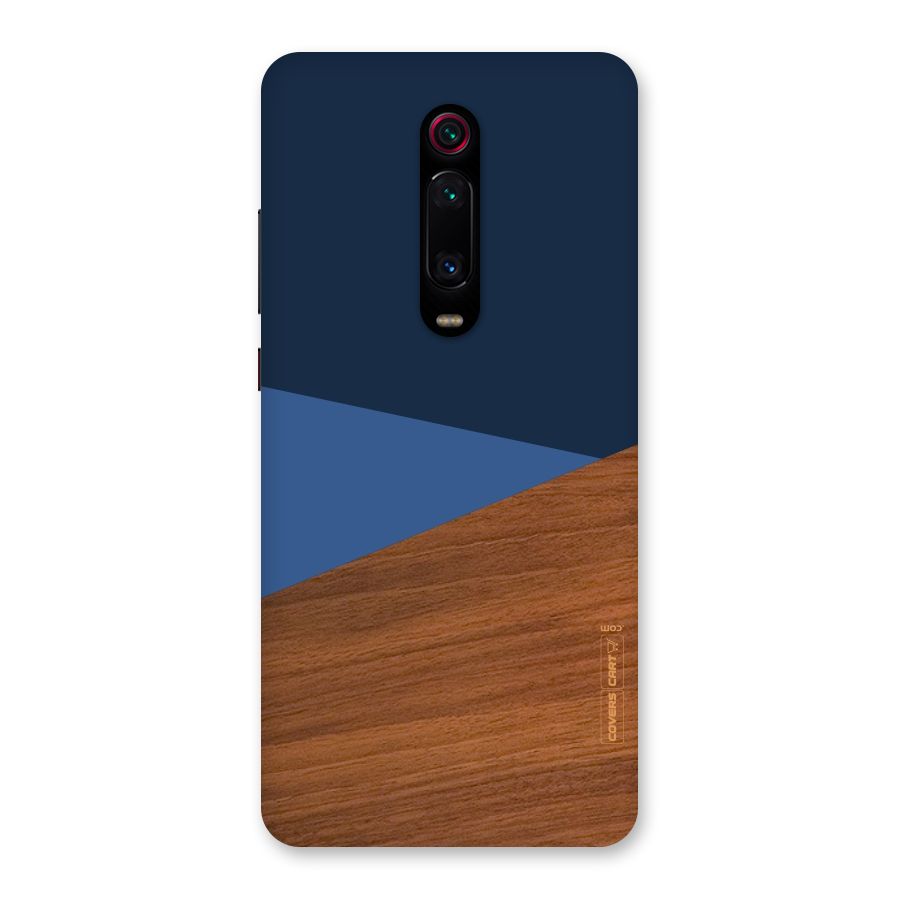 Crossed Lines Pattern Back Case for Redmi K20