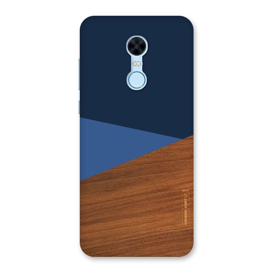 Crossed Lines Pattern Back Case for Redmi Note 5
