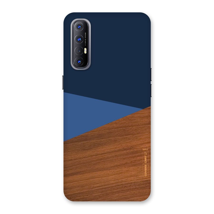 Crossed Lines Pattern Back Case for Reno3 Pro