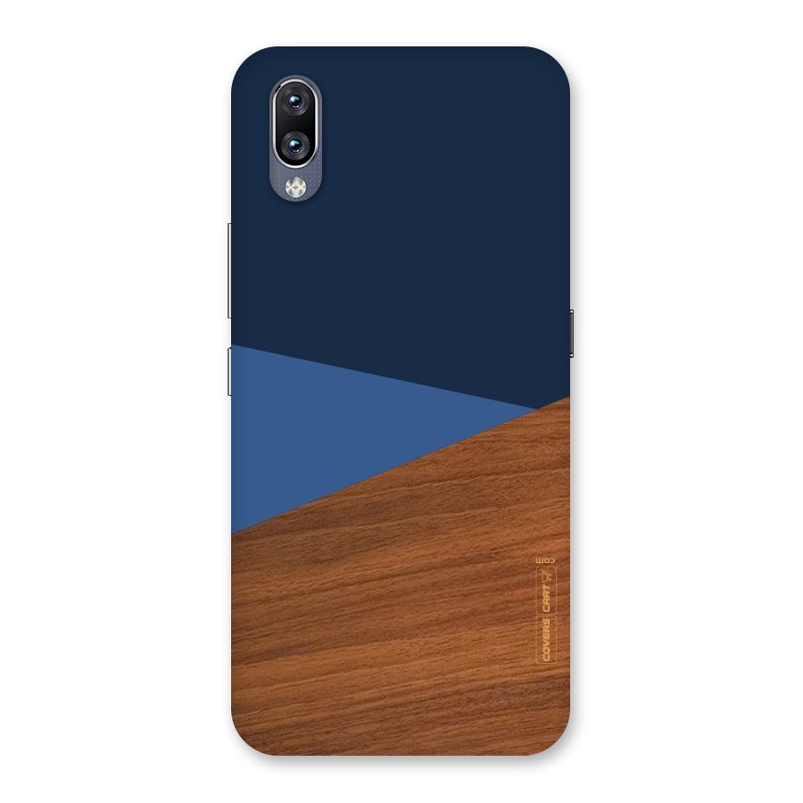 Crossed Lines Pattern Back Case for Vivo NEX