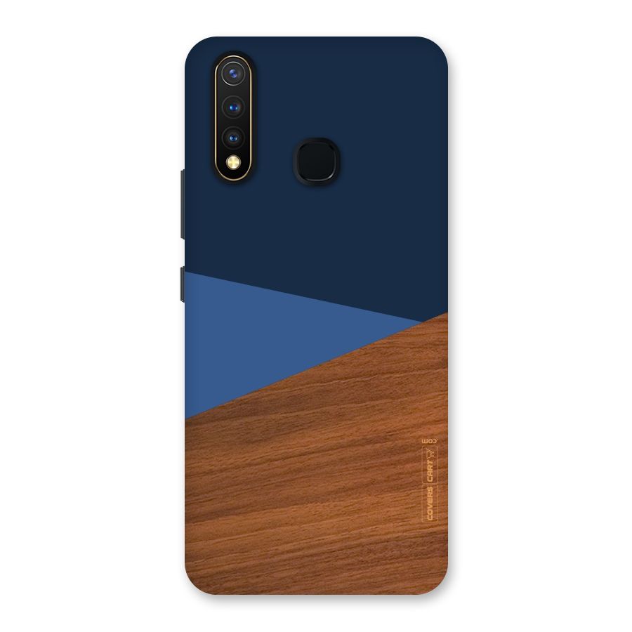 Crossed Lines Pattern Back Case for Vivo Y19