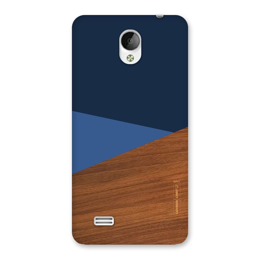 Crossed Lines Pattern Back Case for Vivo Y21