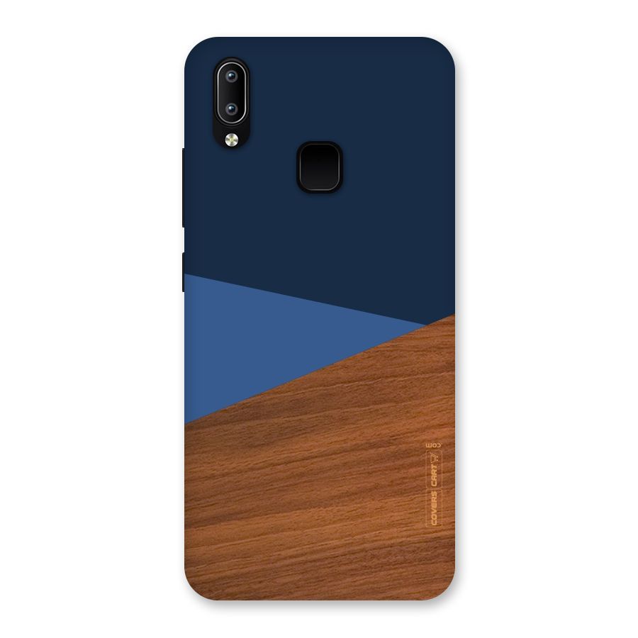 Crossed Lines Pattern Back Case for Vivo Y93