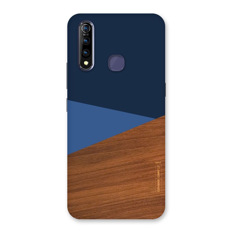 Crossed Lines Pattern Back Case for Vivo Z1 Pro