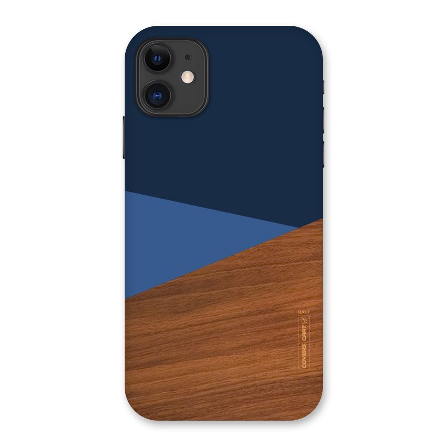 Crossed Lines Pattern Back Case for iPhone 11