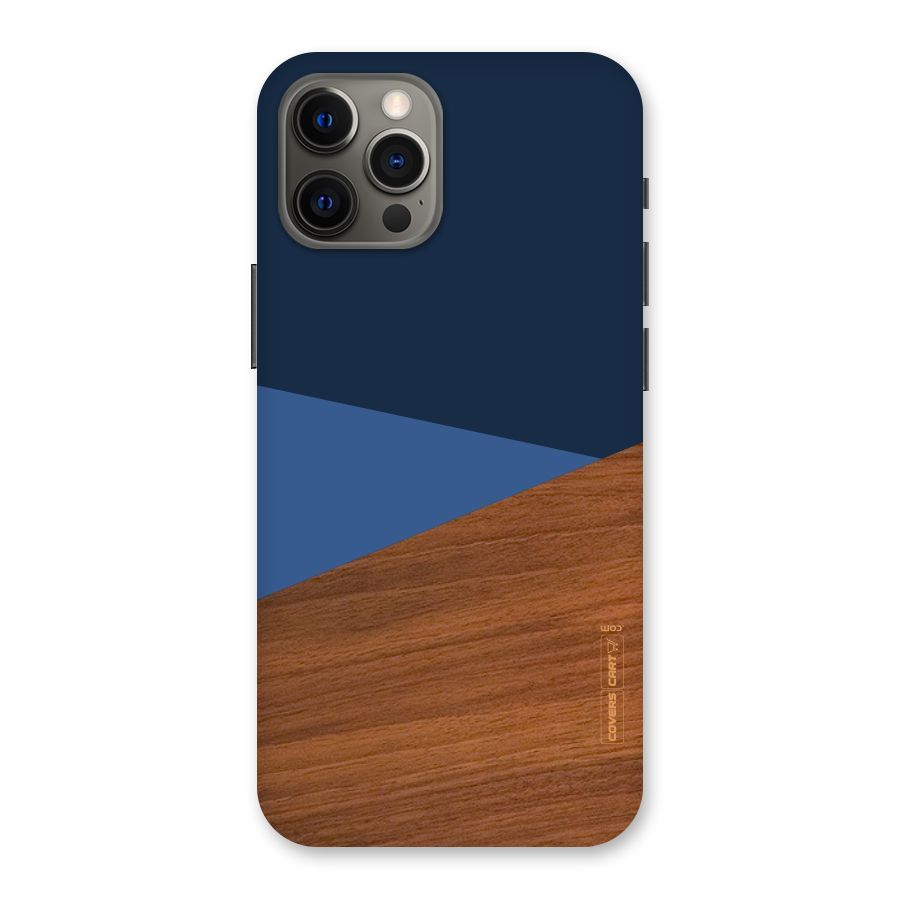 Crossed Lines Pattern Back Case for iPhone 12 Pro Max