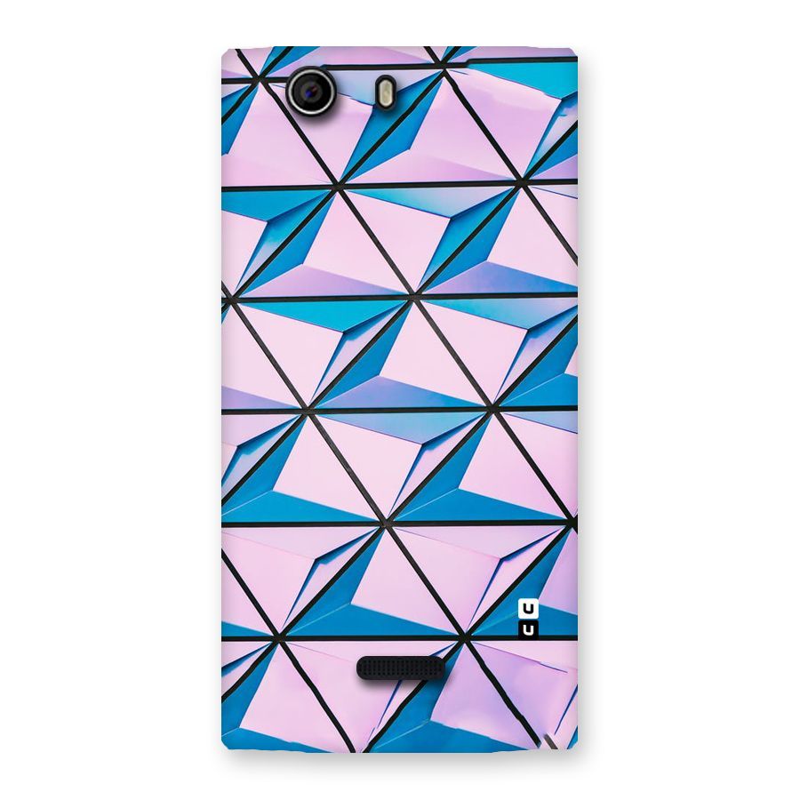 Crystal Abstract Back Case for Canvas Nitro 2 E311
