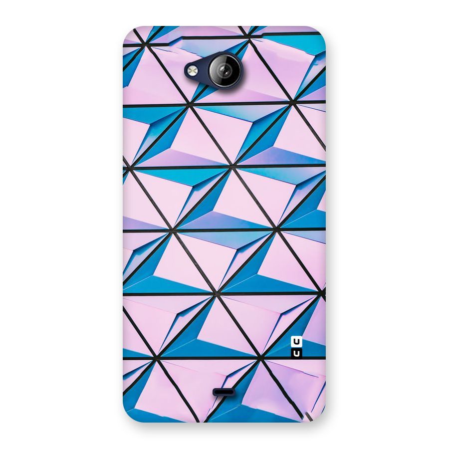 Crystal Abstract Back Case for Canvas Play Q355