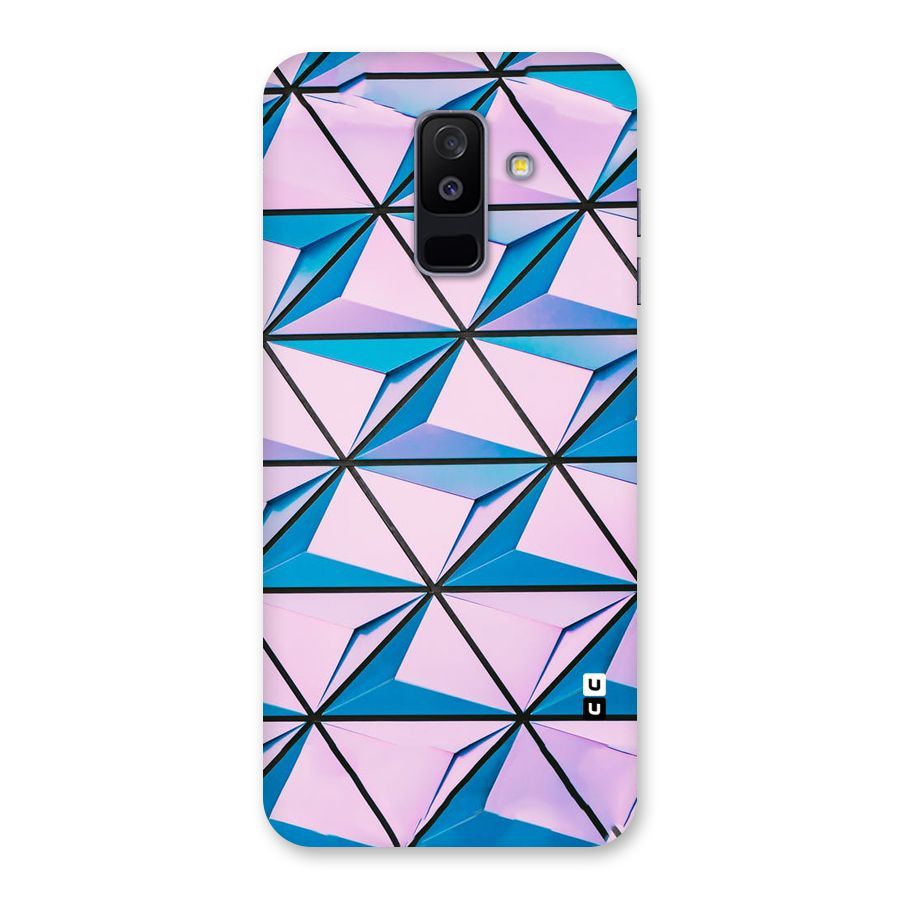 Crystal Abstract Back Case for Galaxy A6 Plus