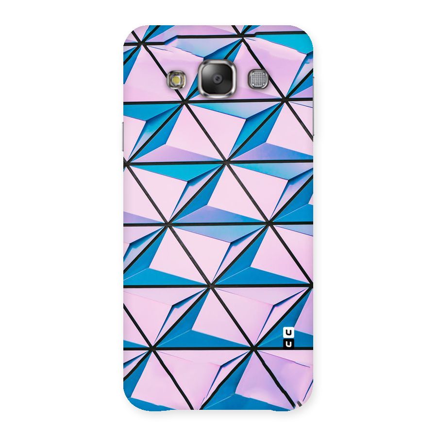 Crystal Abstract Back Case for Galaxy E7