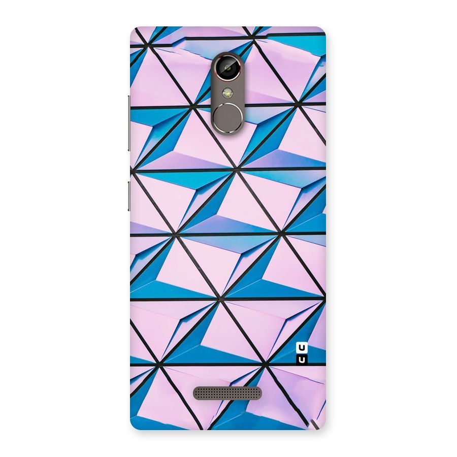 Crystal Abstract Back Case for Gionee S6s