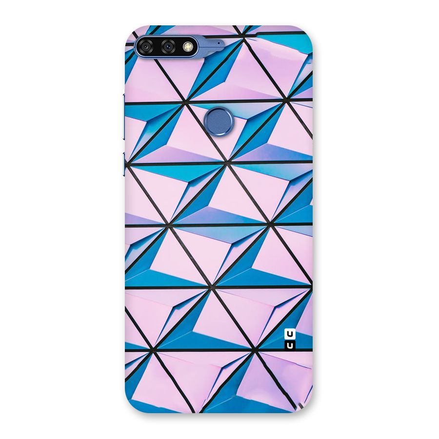 Crystal Abstract Back Case for Honor 7C
