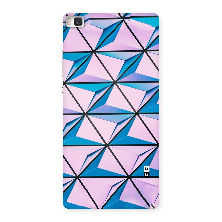 Crystal Abstract Back Case for Huawei P8