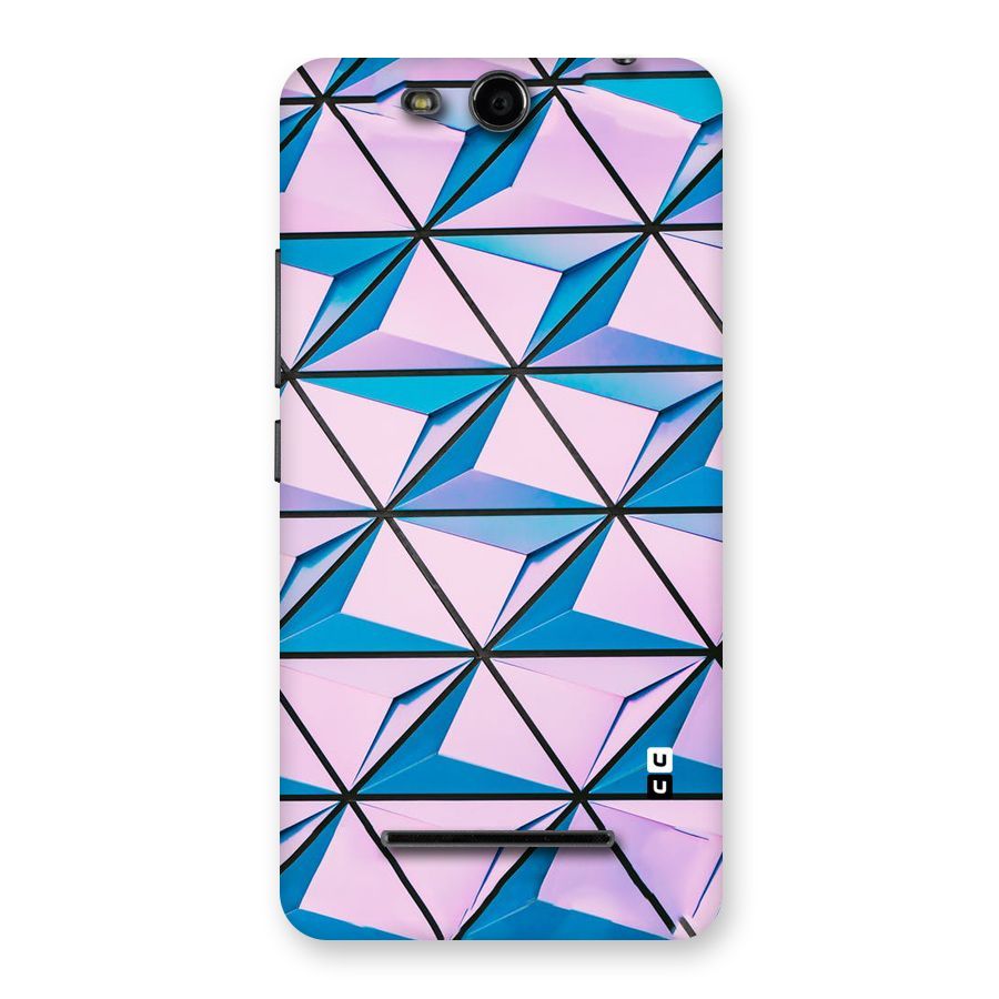 Crystal Abstract Back Case for Micromax Canvas Juice 3 Q392