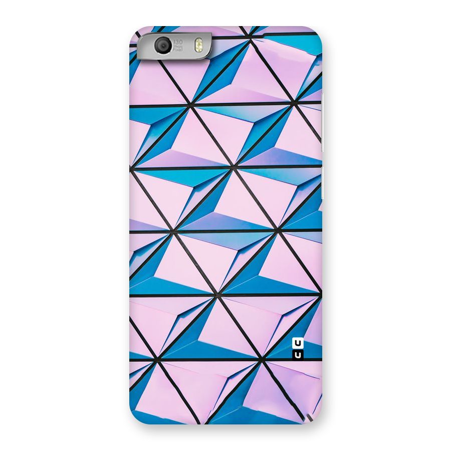 Crystal Abstract Back Case for Micromax Canvas Knight 2