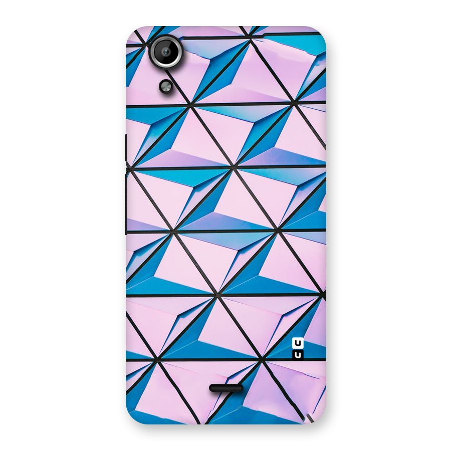 Crystal Abstract Back Case for Micromax Canvas Selfie Lens Q345