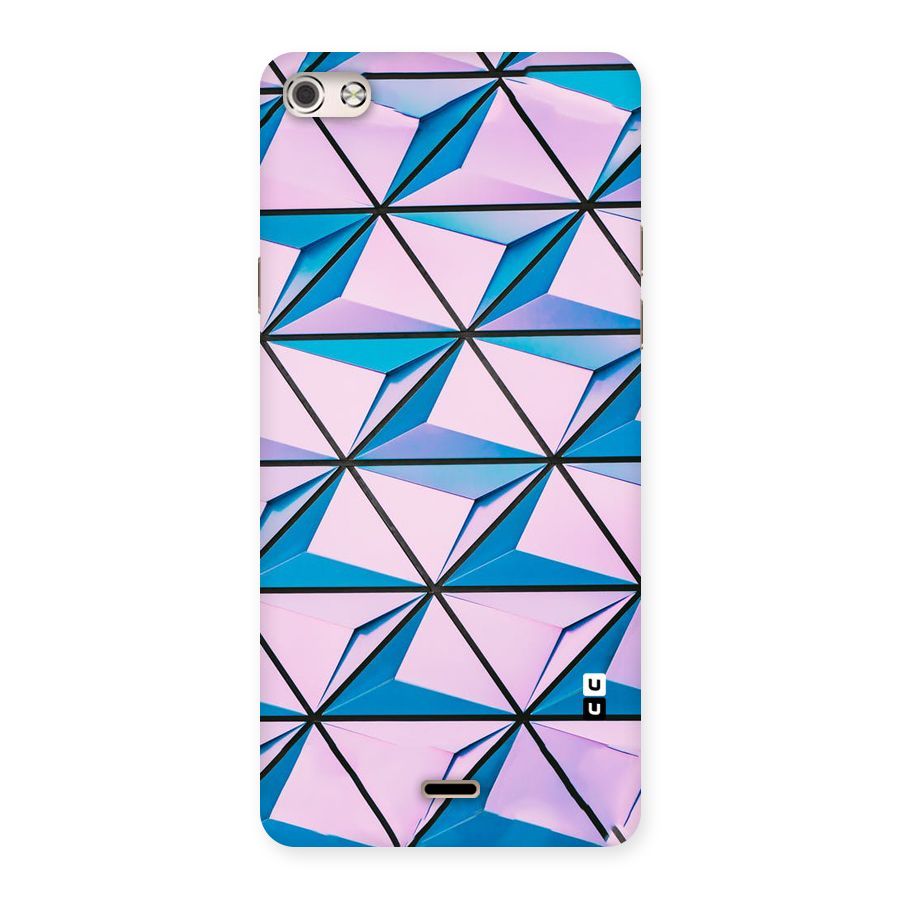 Crystal Abstract Back Case for Micromax Canvas Silver 5