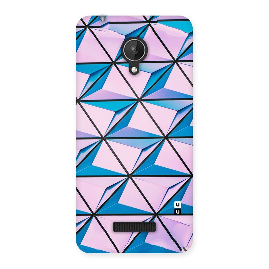 Crystal Abstract Back Case for Micromax Canvas Spark Q380