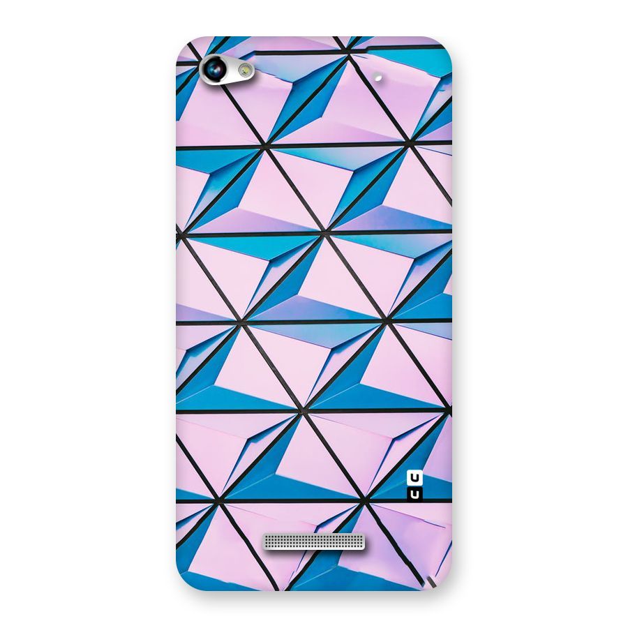 Crystal Abstract Back Case for Micromax Hue 2